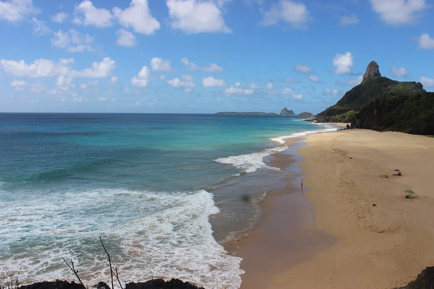 Praia em Fernando de Noronha, Pernambuco