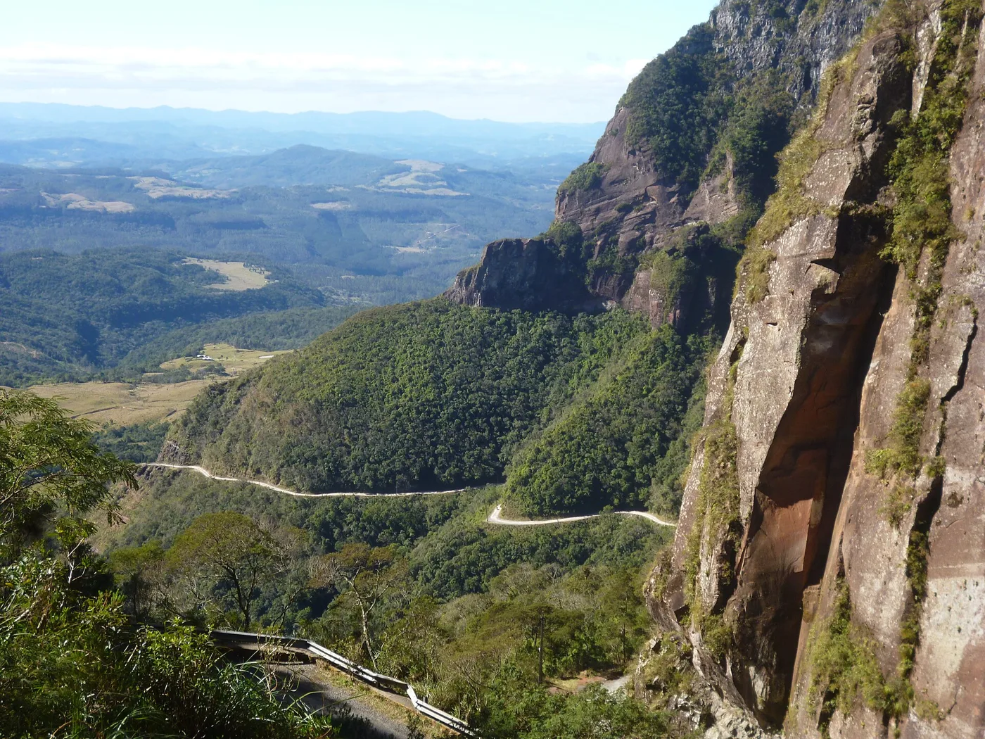 Paisagem de Urubici, na Serra Catarinense